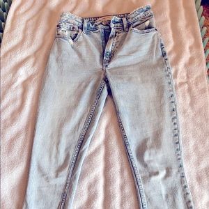 Abercrombie curve love jeans, the skinny high rise, size 24
